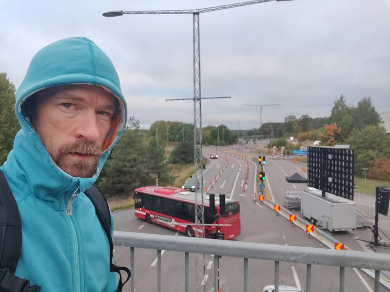 Me on the way to the race.